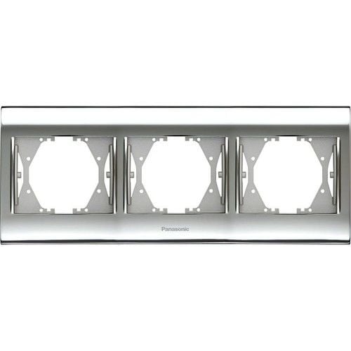 Panasonic Thea Blu Chrome Beyaz Üçlü Çerçeve