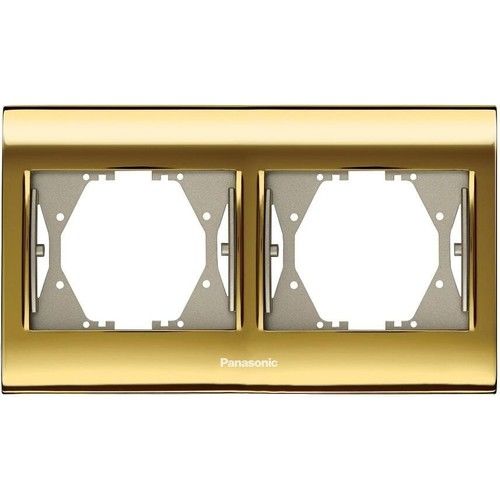 Panasonic Thea Blu Gold Dore İkili Priz Çerçeve