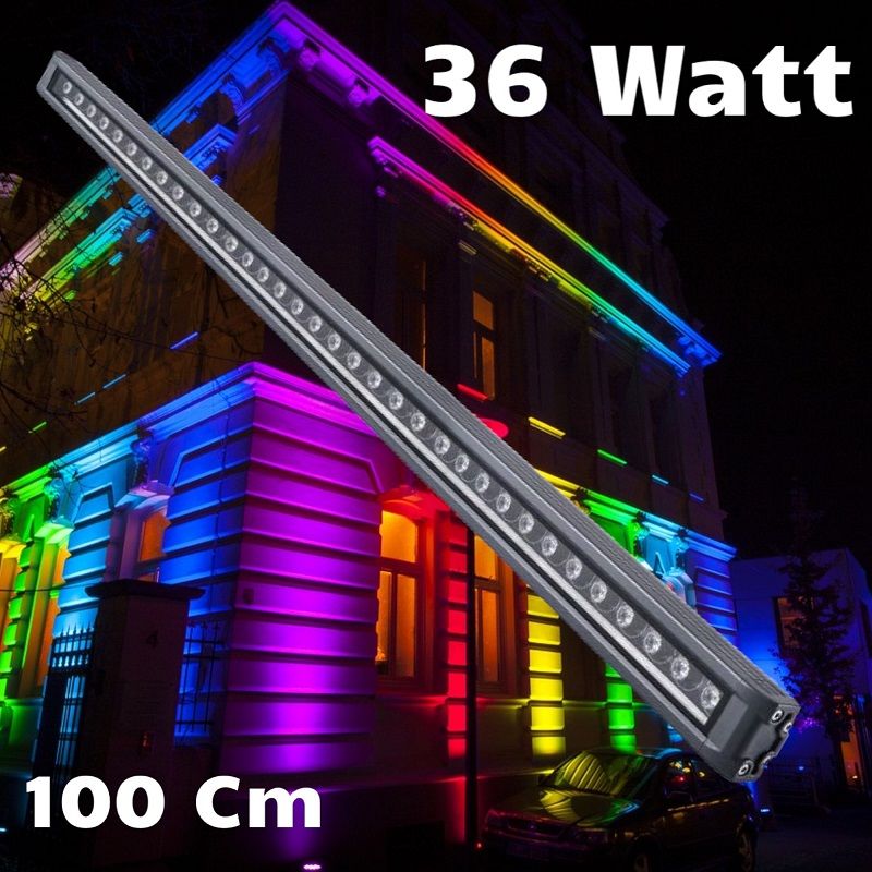 Cata 36 Watt Gold Wallwasher 100 cm Yeşil Renk CT-4697