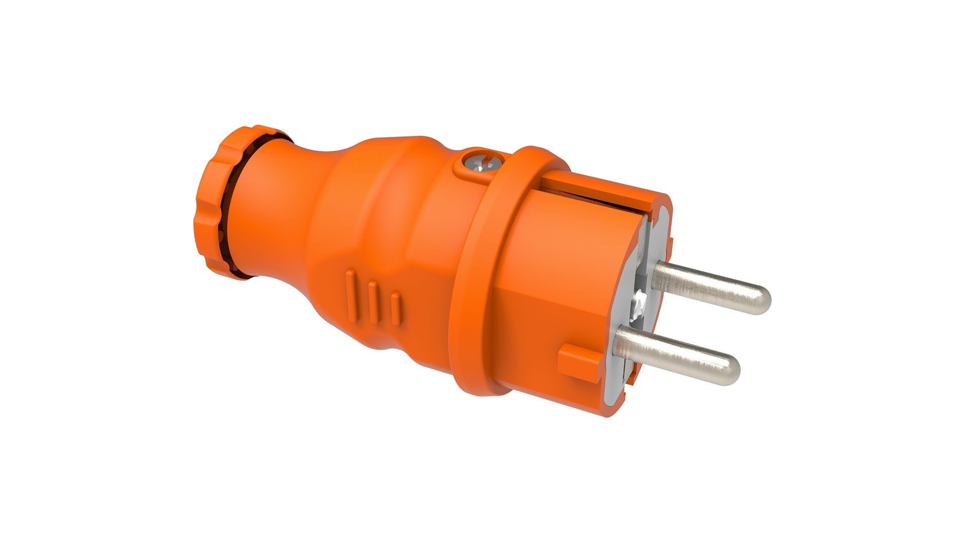 Bemis Düz Fiş (Turuncu) IP44 BV4-1402-2011