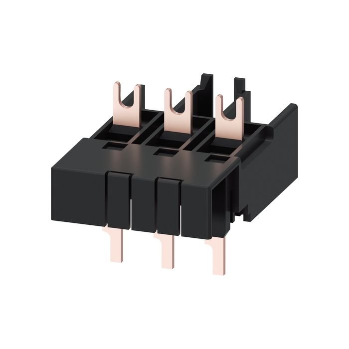 Siemens 3Rv2 Motor Koruma Şalteri Aksesuari S00 Kontaktör-S0 Güç Şalteri Ara Bağlanti Parçasi -3RA2921-1AA00