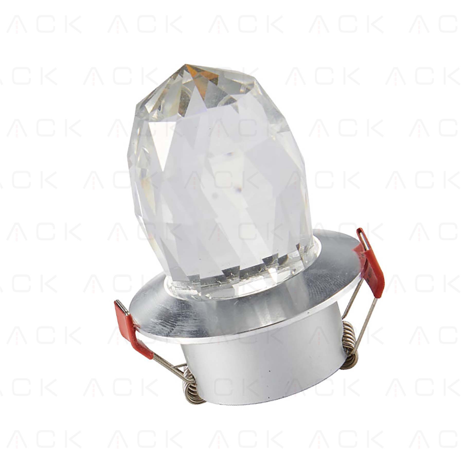 ACK 3W 3000K Sıva Altı Krıstallı Led Spotlıght AH05-00503