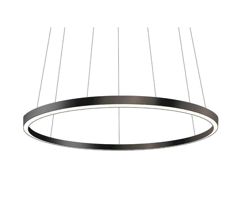 Simit Linear Armatür 40 Cm 32W Siyah - Beyaz 6500K