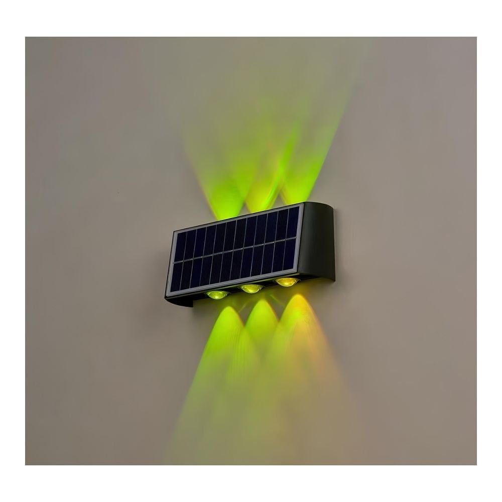 Forlife - 12W Solar Çift Yönlü Duvar Apliği Rgb - FL-3192R