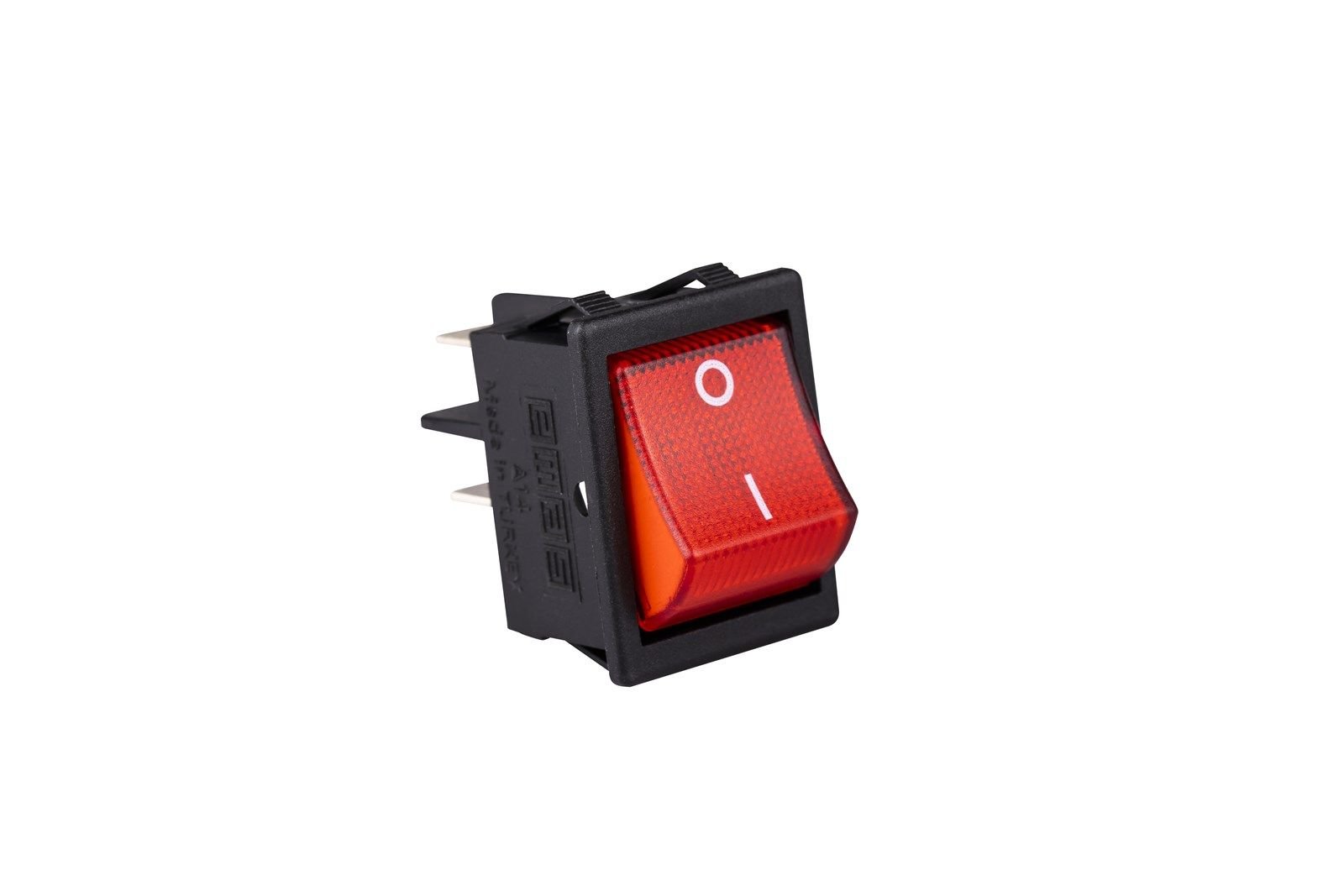 Emas Anahtar 30*22 Mm Siyah Gov.2No Ter.Kır.0-1 Işıklı - A14B1K11