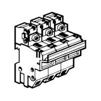 Legrand Kartuş sigorta SP58 22x58 kartuşlar için yuva 3P için LEG-021604