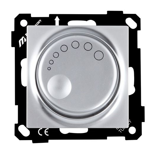 Mutlusan Ep Işıklı Işıkayarlayıcı Dımmer 1000W Vidalı Gümüş - 2270 444 0292