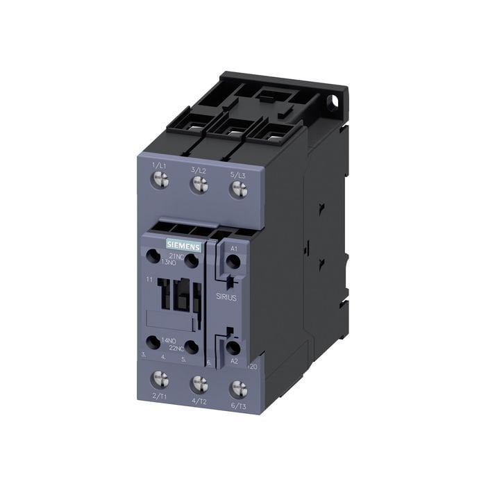 Siemens Üç Fazli Sirius Kontaktör Ac 24V Bobinli 30 Kw 1No+1Nc -3RT2037-1AD00
