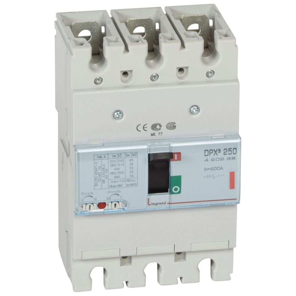 Legrand DPX³250 TM 3P 200A 36kA LEG-420238