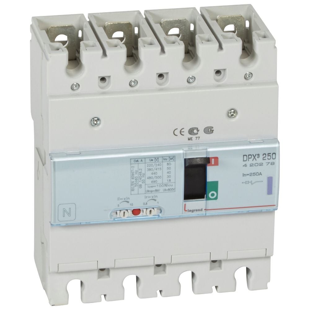Legrand DPX³250 TM 4P 250A 50kA LEG-420279