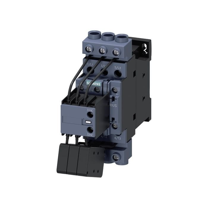 Siemens 3Rt2 Serisi Kondansatör Kontaktörü, 400 V Ac, 11..33Kvar, 1No+2Nc, Boy S0 -3RT2628-1AP05