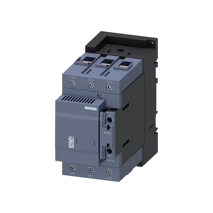 Siemens 3Rt2 Serisi Kondansatör Kontaktörü, 400 V Ac, 33..100Kvar, 1No+1Nc, Boy S2 -3RT2646-1AP03