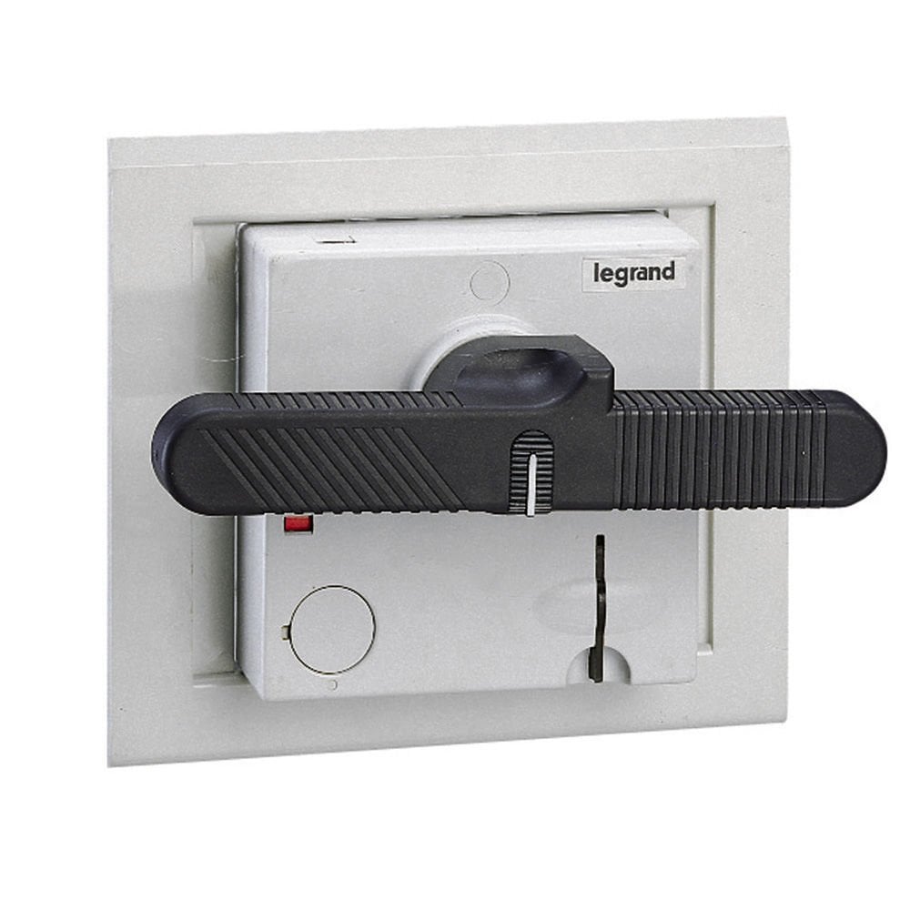 Legrand DPX³ 1600 serisi için doğrudan montaj dönen kumanda kolu gri LEG-026261