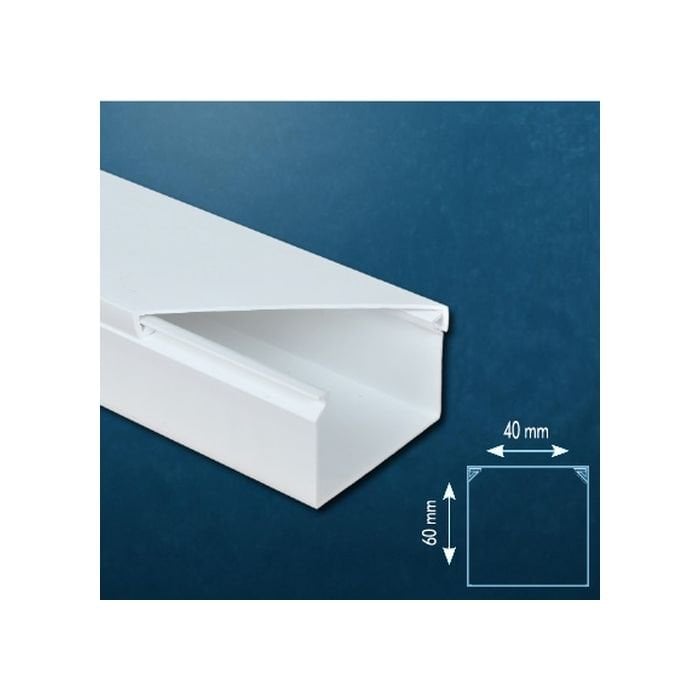 Cetsan 60 x 40 Kablo Kanalı EVL.6040