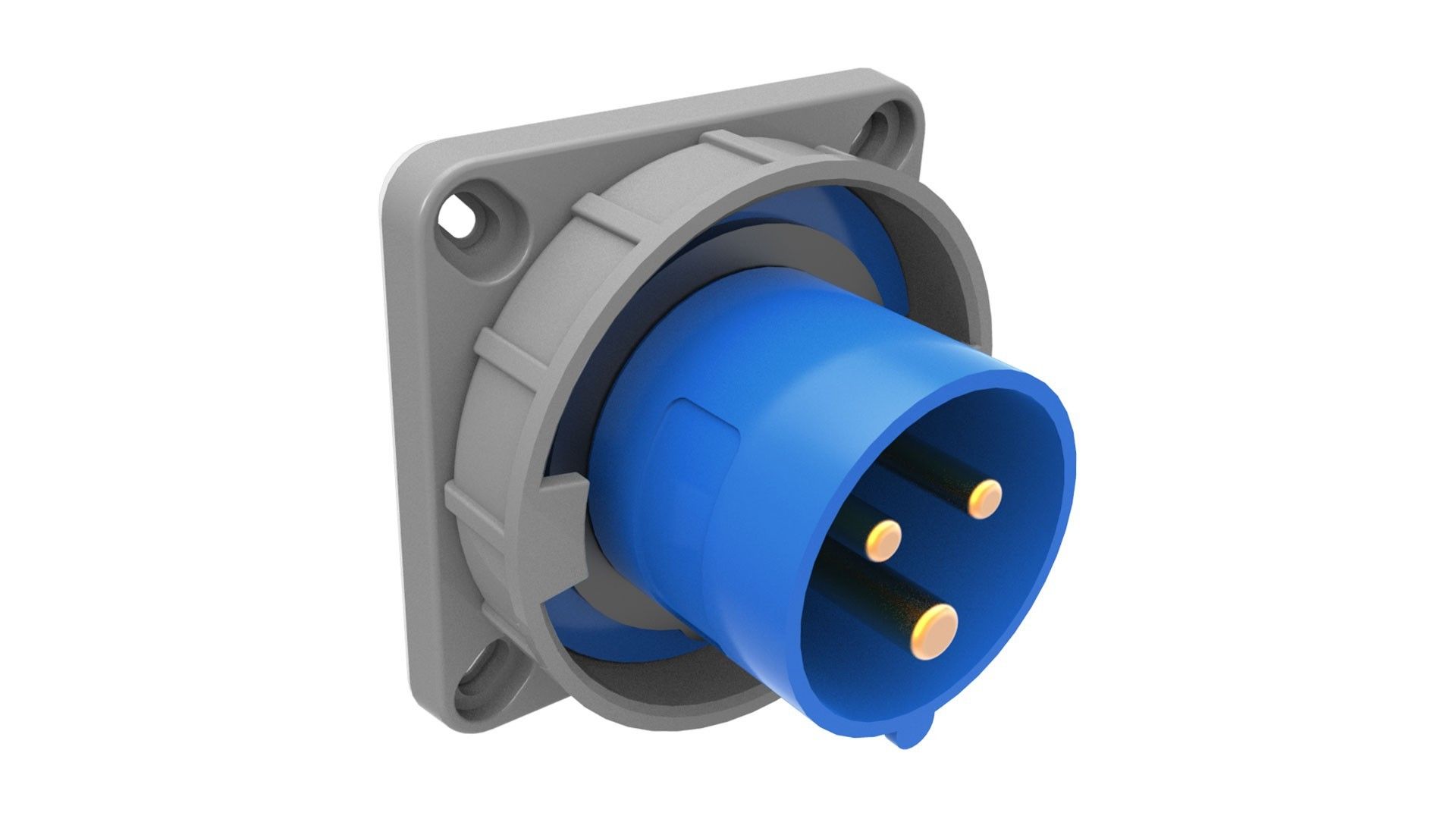 Bemis 3/16A. Makine Fişi IP67 BC1-1403-7114