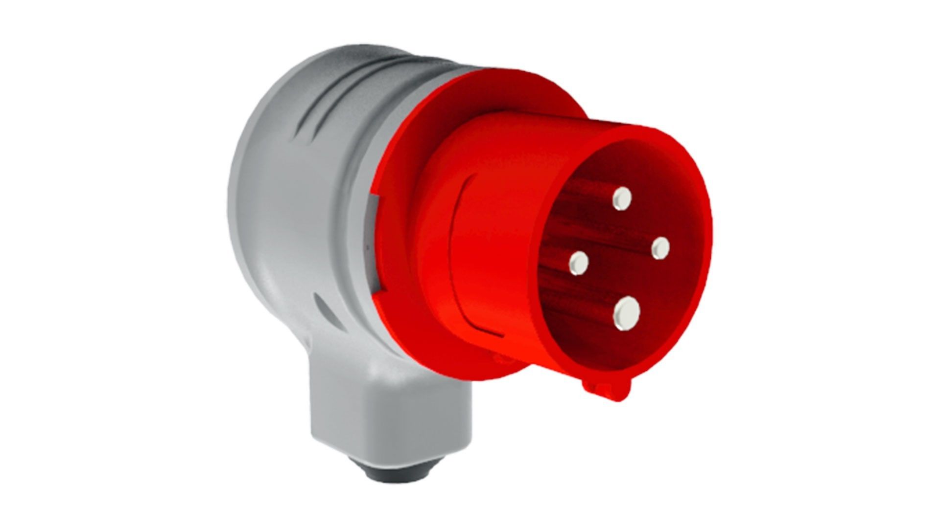 Bemis 4/16A. 90° Eğik Döner Fiş IP44 BC1-1504-2130