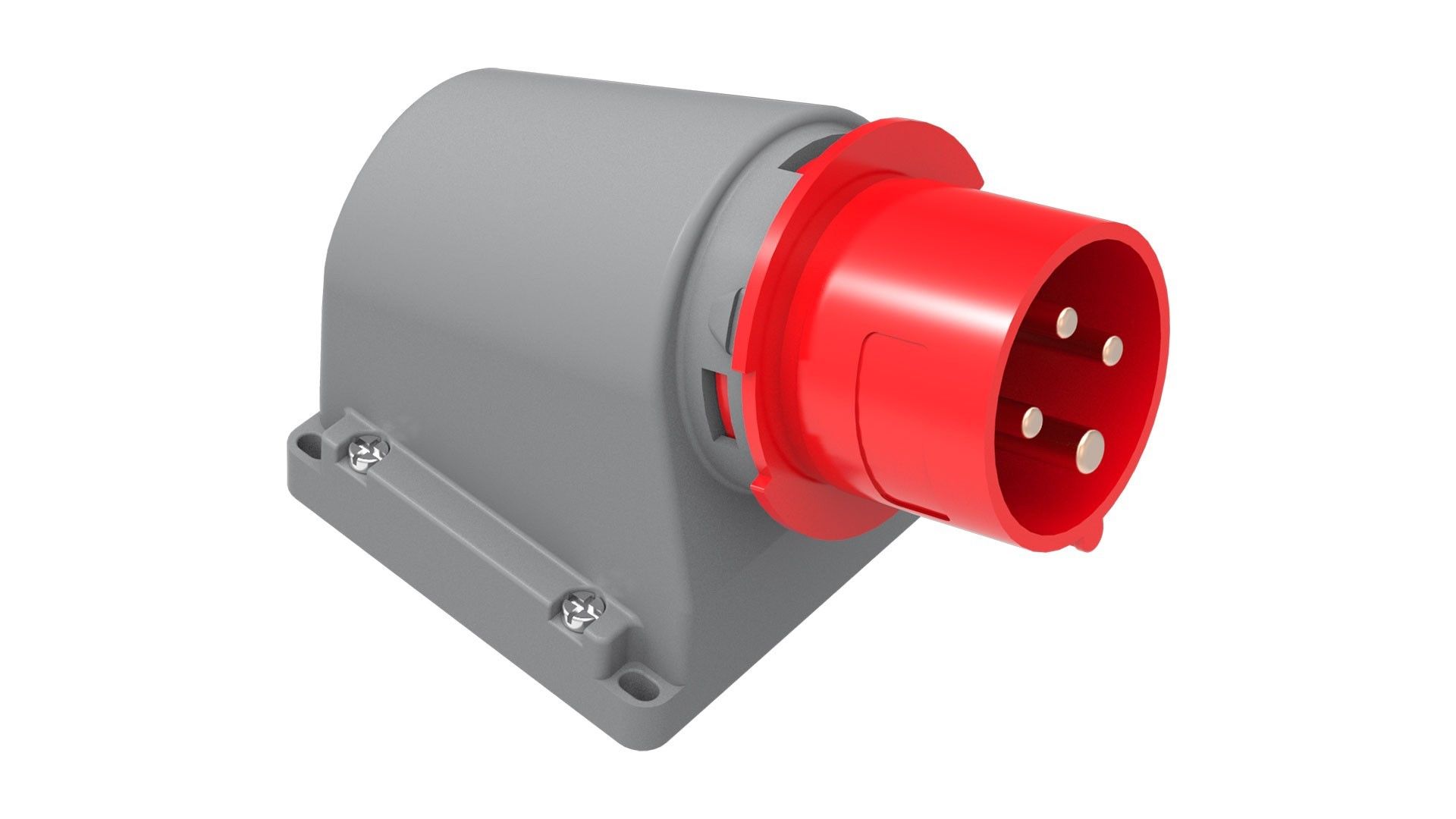 Bemis 4/16A. 90° Eğik Duvar Fiş IP44 BC1-1504-2236