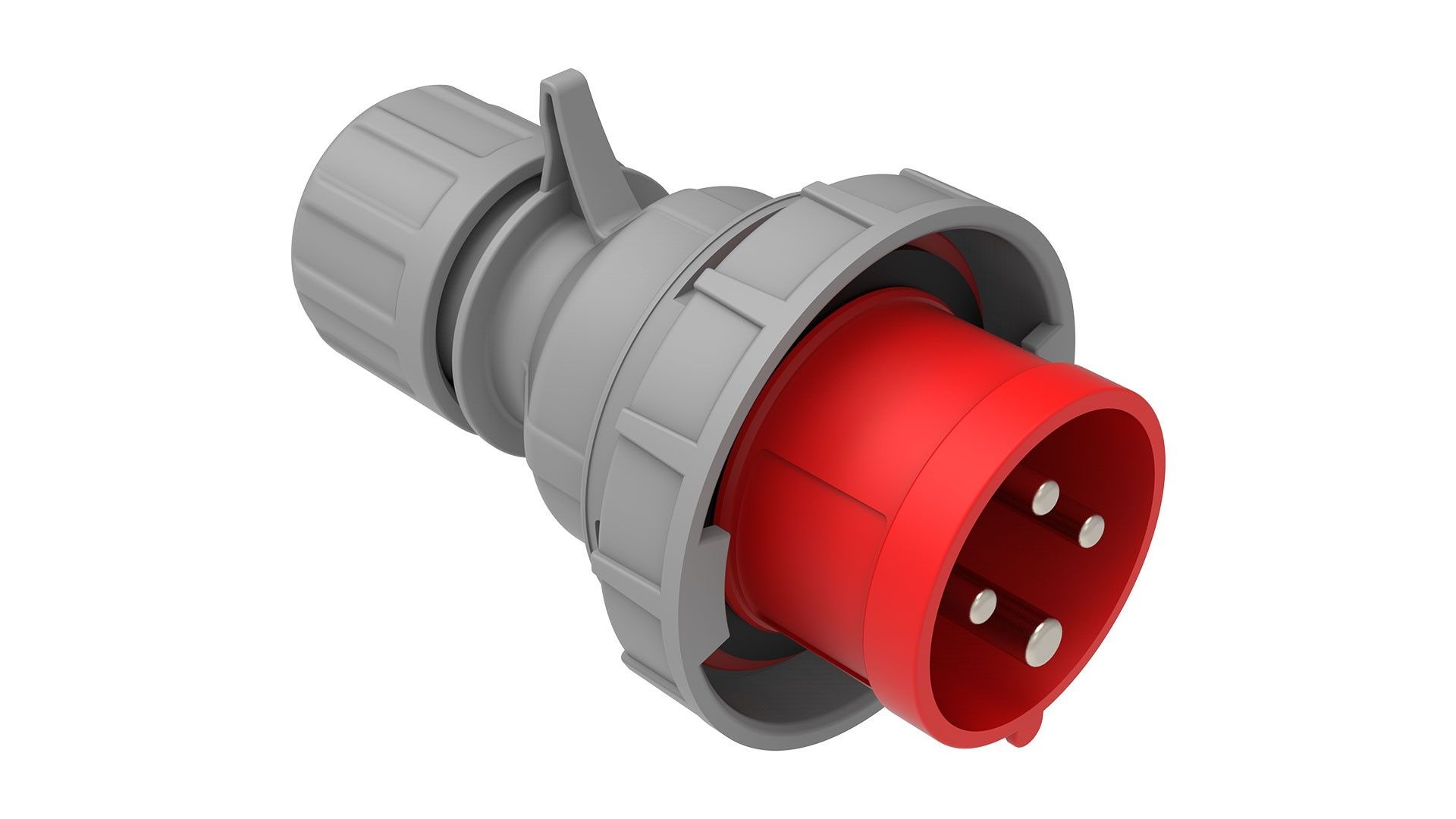 Bemis 4/16A. Düz Fiş IP67 BC1-1504-7011