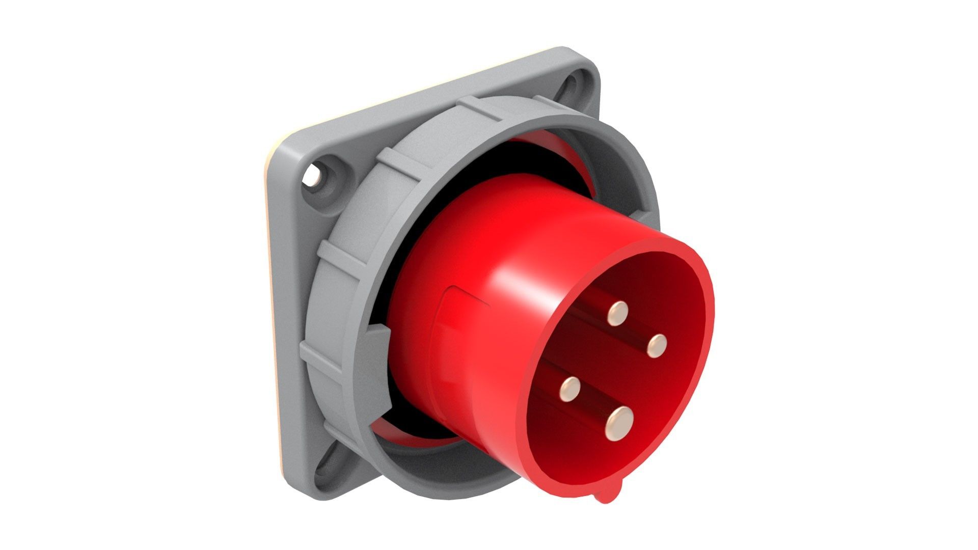 Bemis 4/16A. Makine Fişi IP67 BC1-1504-7114