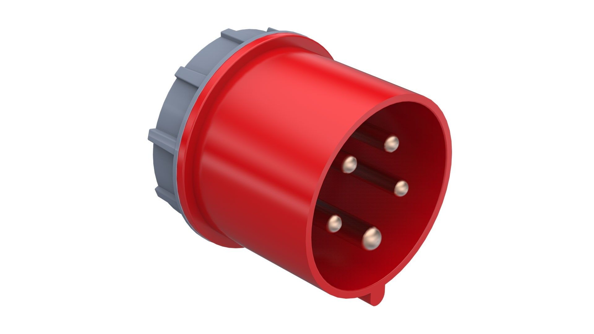 Bemis 5/16A. Somunlu Fiş IP44 BC1-1505-2140