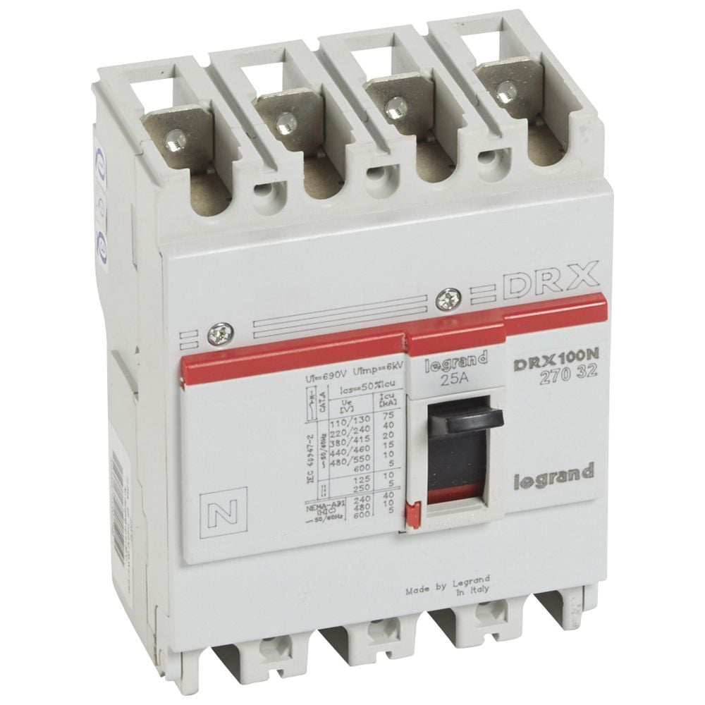 Legrand DRX125 Sabit 4P 25A 20kA LEG-027032