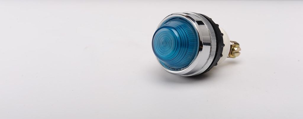 Emas Sinyal 22Mm 220V Cam Mavi - S220NM