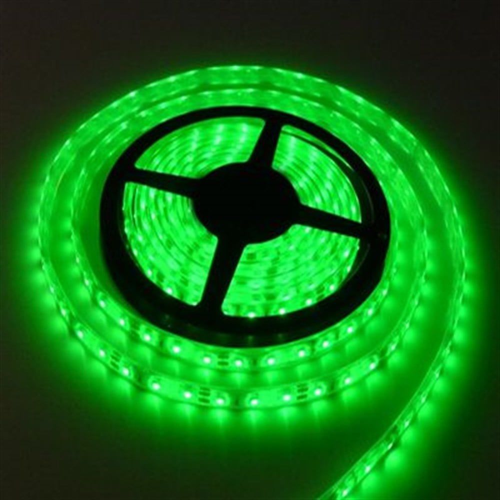 Horoz Üç Çipli Serit Led Iç Mekan 5 Metre -yesil