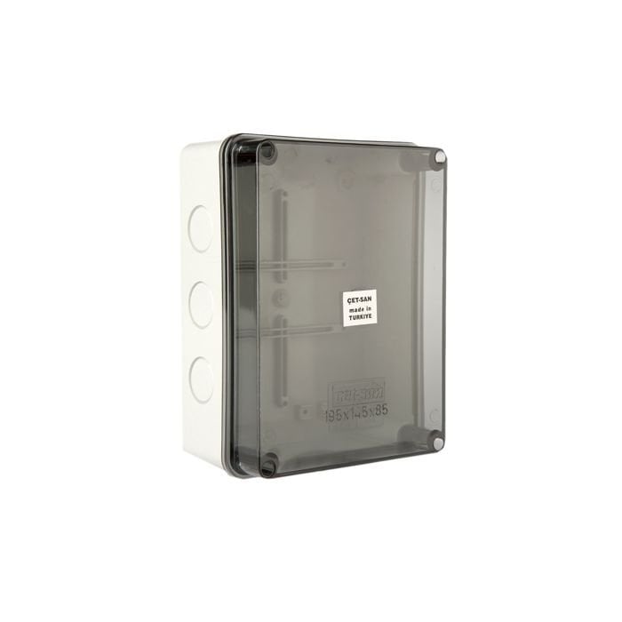 Cetsan 195 x 145 x 85 Termo Pls. Buat Şeffaf Kapaklı KB.0014-1