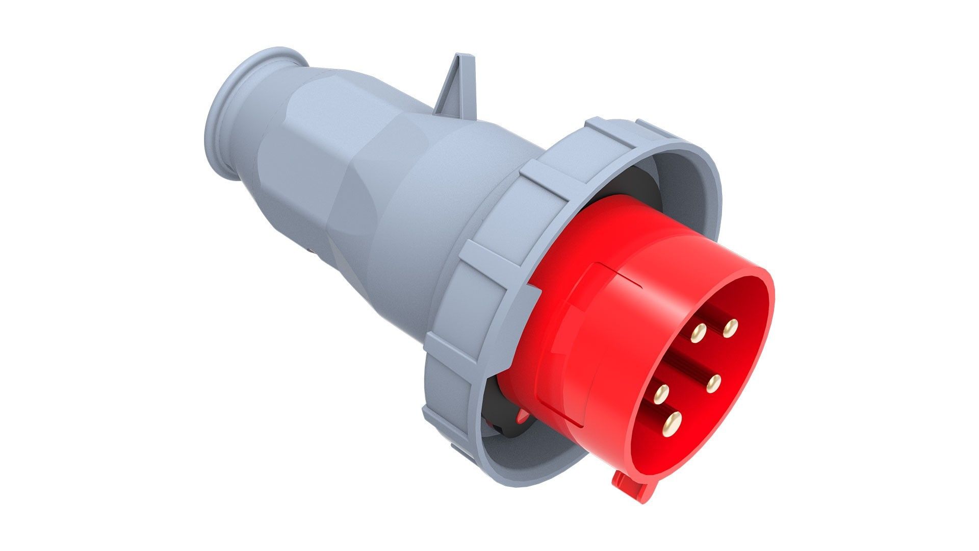 Bemis 5/16A. Enversör Düz Fiş IP67 BC1-1505-7050