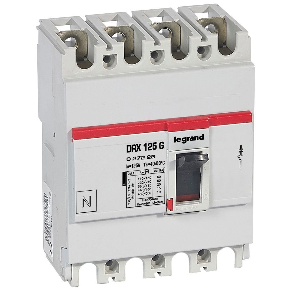 Legrand DRX125 Sabit 4P 125A 20kA LEG-027223
