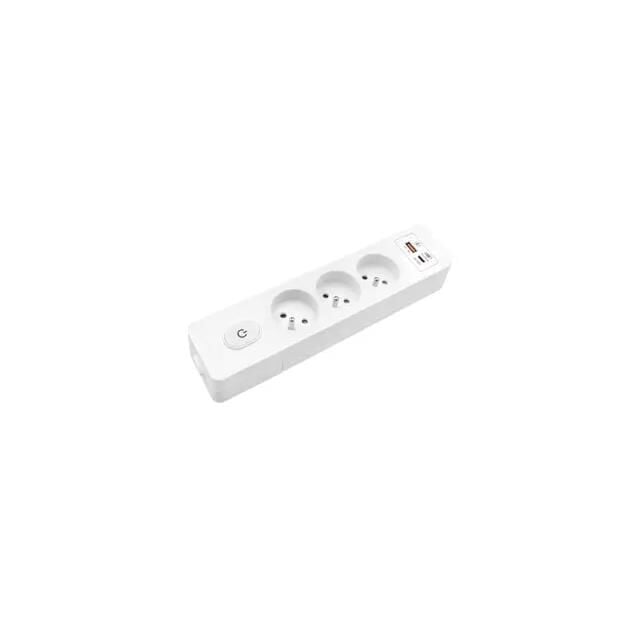 Seldur Üçlü Anahtarli USB Hizli Sarjli (20W) UPS Toprakli Priz, 5m, ÇK G3FH51x