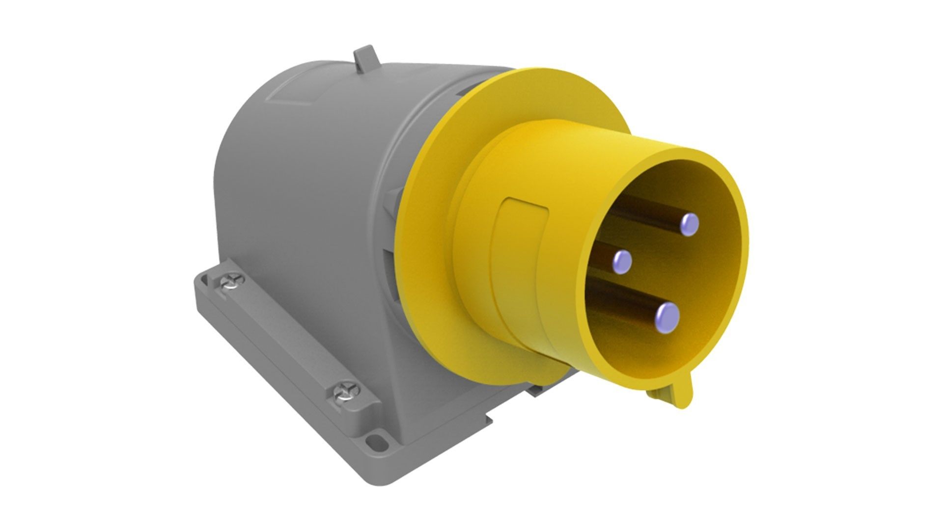 Bemis 3/32A. 90° Eğik Duvar Fiş IP44 BC1-3303-2236