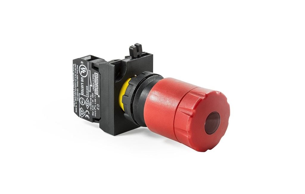 Emas C Pl Acil Stop Sinyalli-Çekmeli Şok. E. Buton 30Mm - CP200ECS30