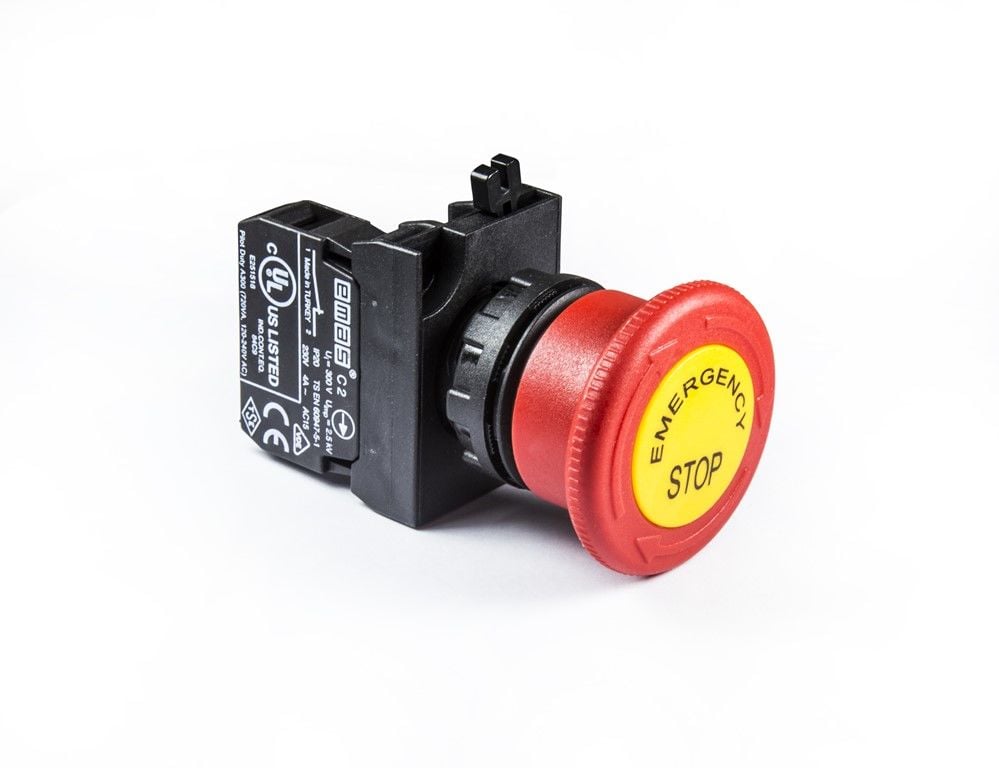 Emas C Pl 40Mm Mantar Kafa Şoklu Etiketli Emniyet - CP200EE