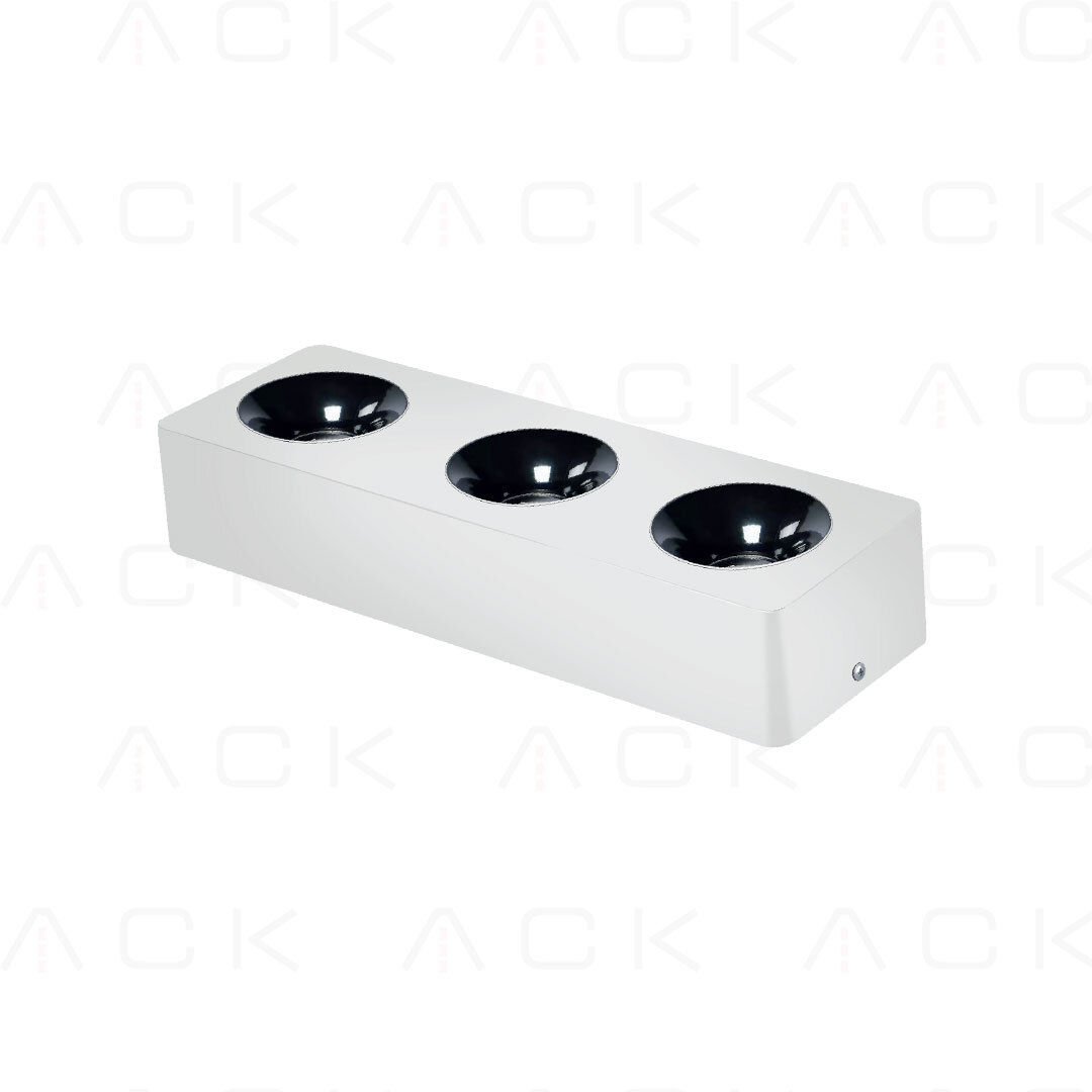 ACK Sıva Üstü Tavan Armatürü 3*10W 6500K Beyaz AH12-01330