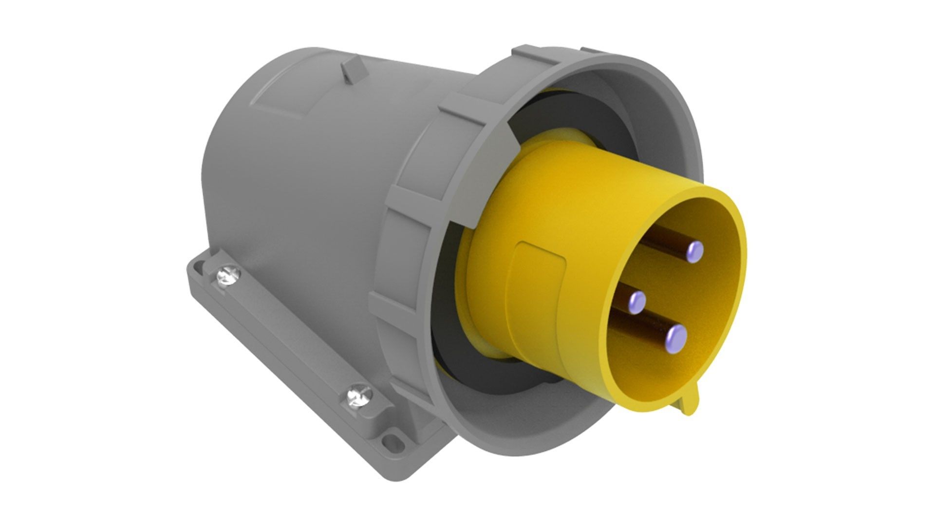 Bemis 3/32A. 90° Eğik Duvar Fiş IP67 BC1-3303-7236
