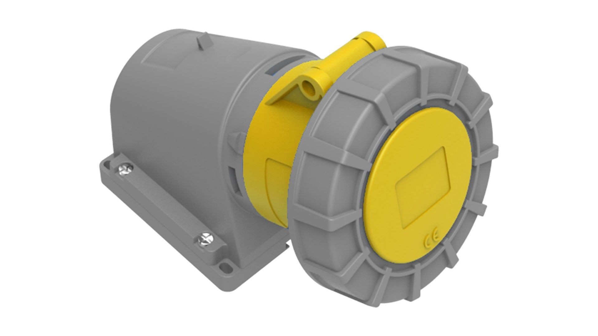 Bemis 3/32A. 90° Eğik Duvar Priz IP67 BC1-3303-7535