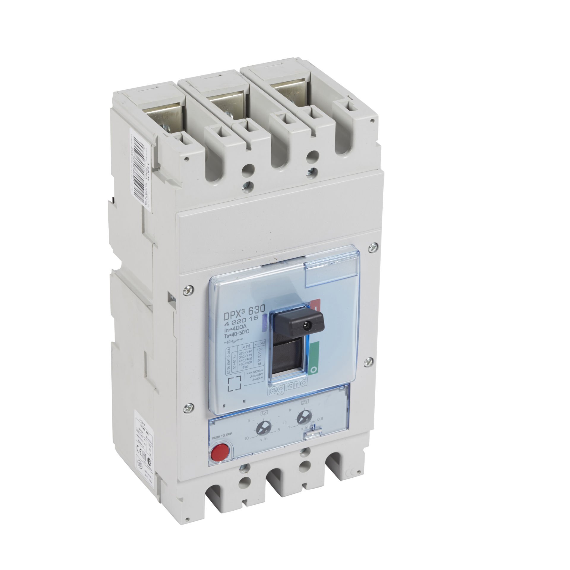 Legrand DPX³630 TM 3P 400A 50kA LEG-422016