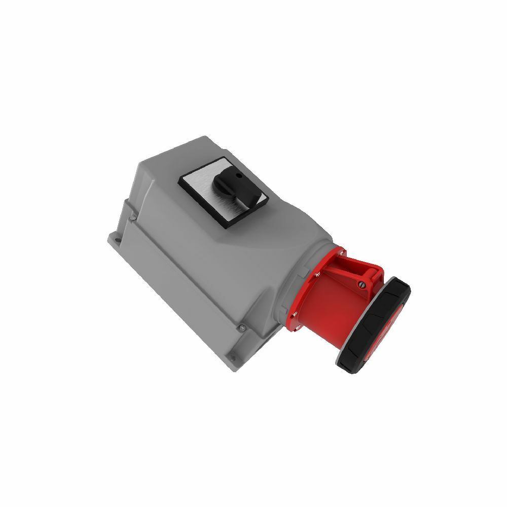 Bemis 4/125A. 90° Egik Pako Salterli Duvar Prizi Ip65 Bc3-6504-7550