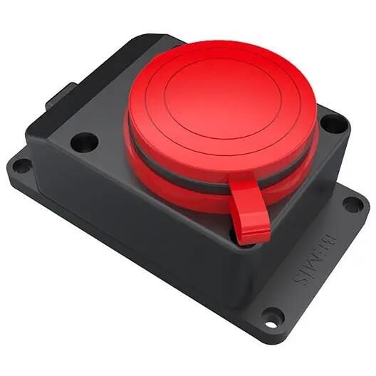 Seldur 3x16A Kauçuk Duvar Priz K316-204