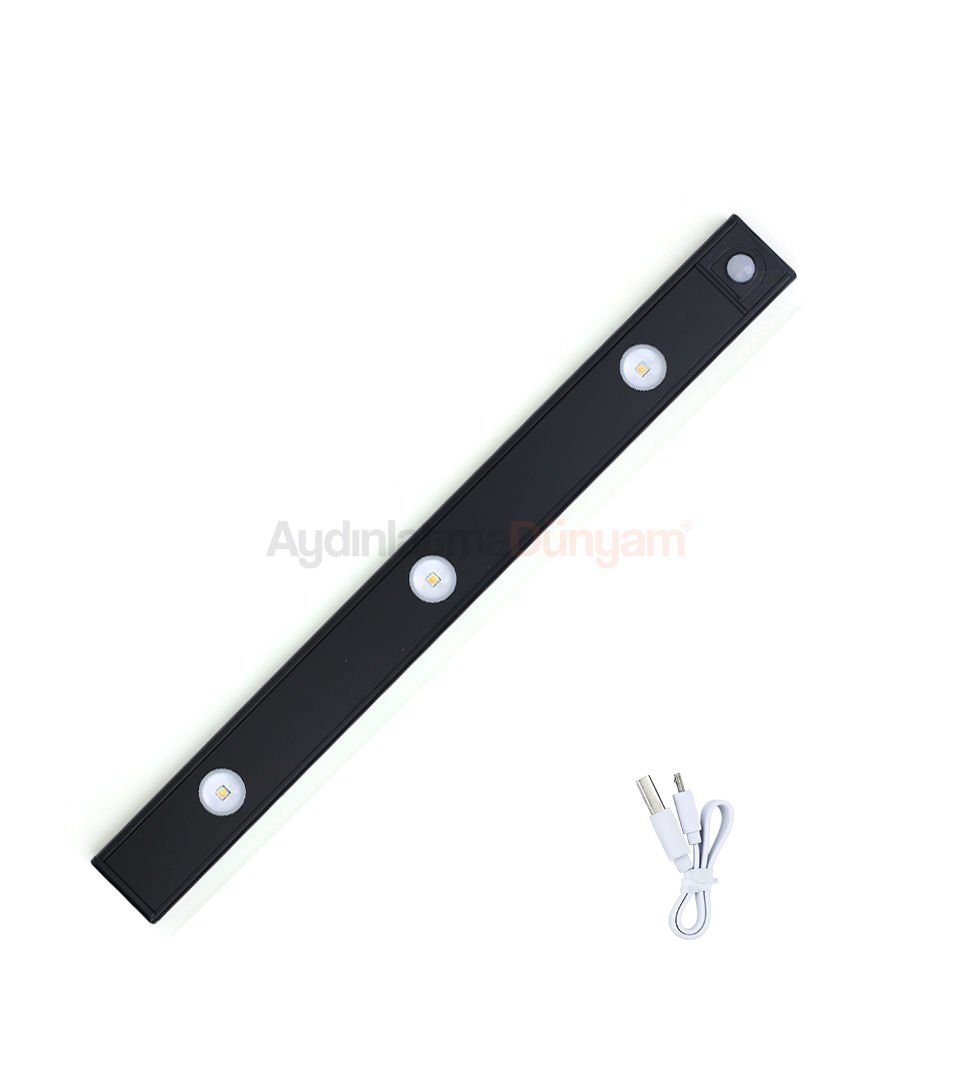 Cata 10 Watt Ledli Bella Cabinet Usb Şarjlı Sensörlü Armatür CT-2464 Günışığı