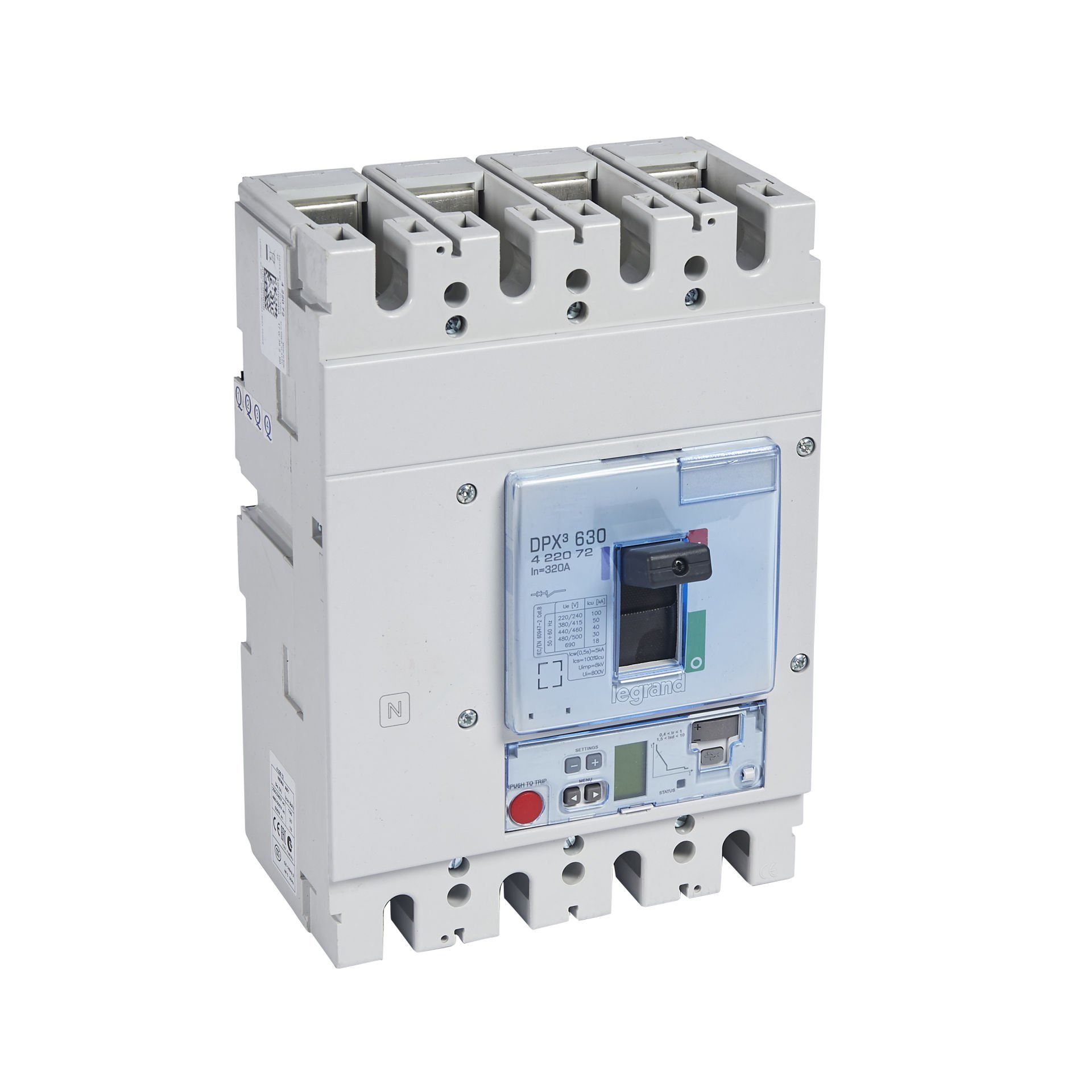 Legrand DPX³630 ELE S2 4P 320A 50kA LEG-422072