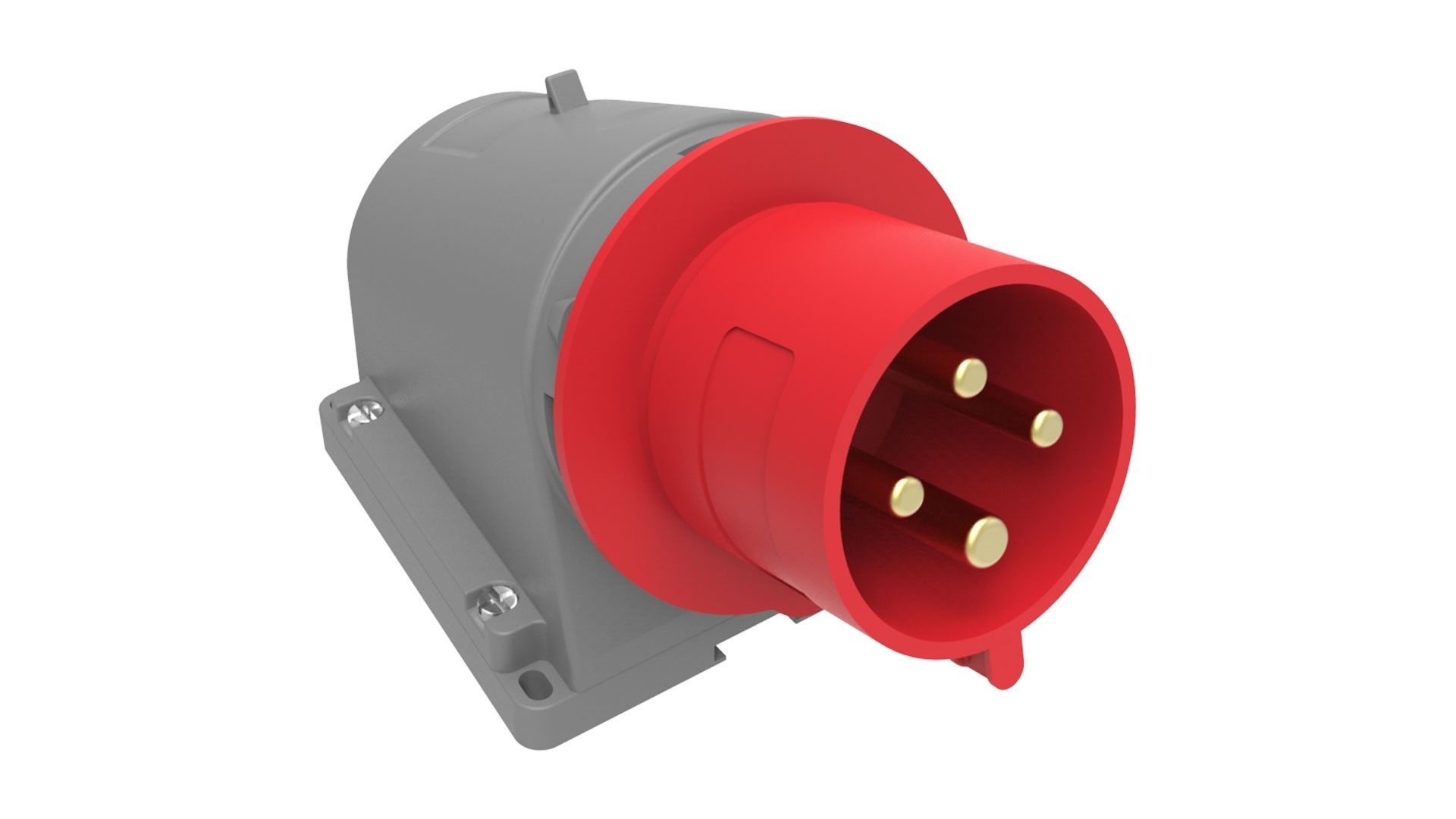 Bemis 4/32A. 90° Eğik Duvar Fiş IP44 BC1-3504-2236