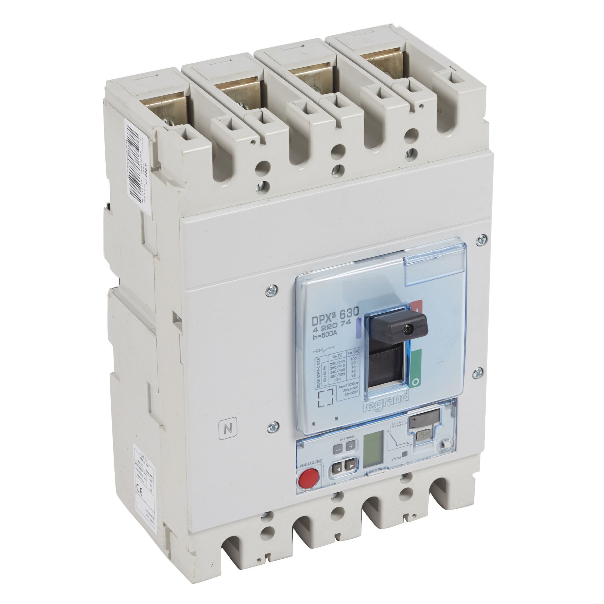 Legrand DPX³630 ELE S2 4P 500A 50kA LEG-422074