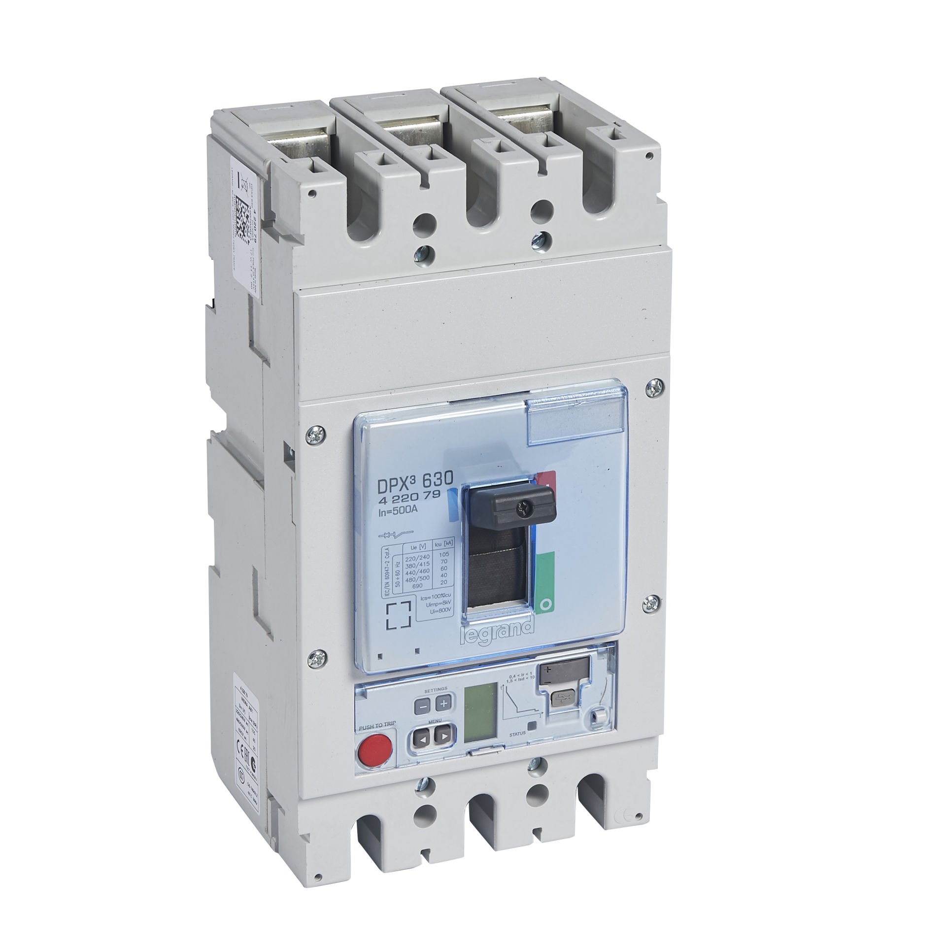 Legrand DPX³630 ELE S2 3P 500A 70kA LEG-422079