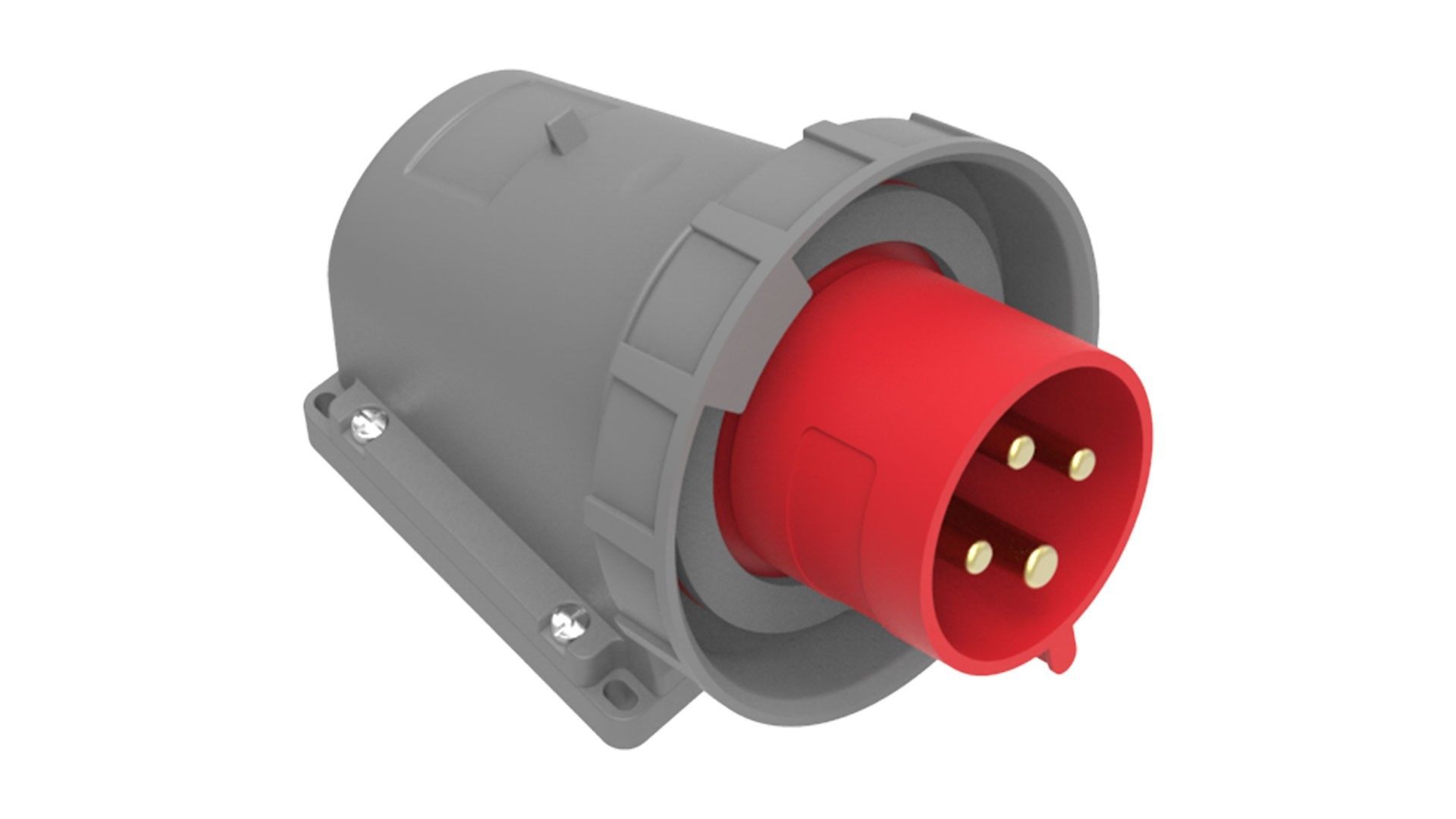 Bemis 4/32A. 90° Eğik Duvar Fiş IP67 BC1-3504-7236