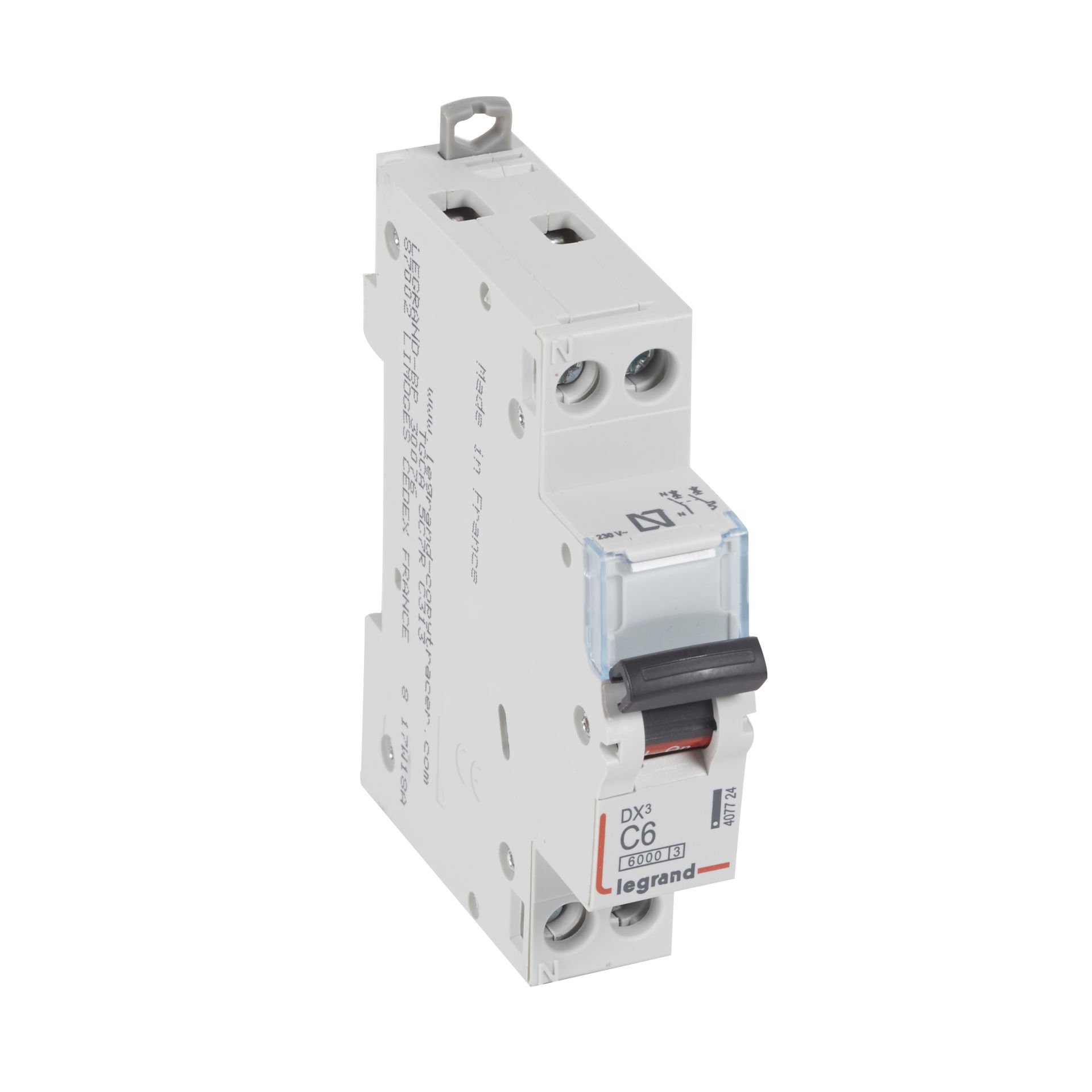 Legrand DX³ 1P+N C 6A 6kA LEG-407724