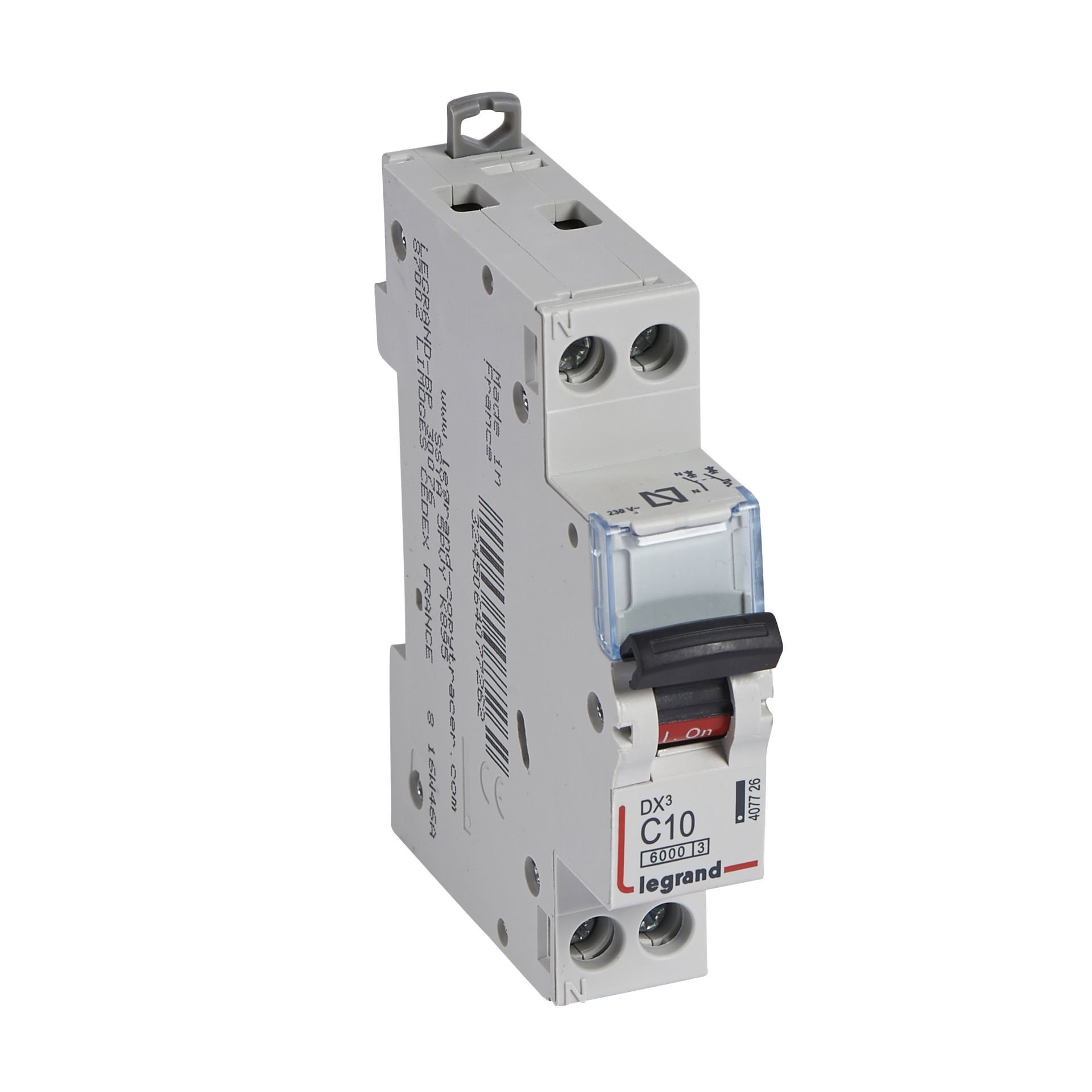 Legrand DX³ 1P+N C 10A 6kA LEG-407726