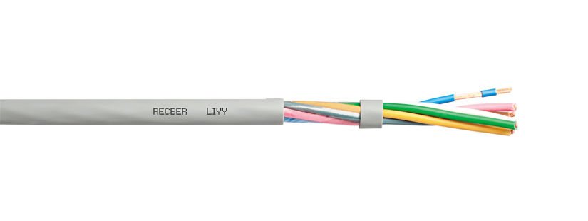 Reçber LIYY 8x2,5mm2 Sinyal Ve Kontrol Kablosu