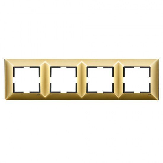 Viko Trenda Metal Gold Dörtlü Çerçeve